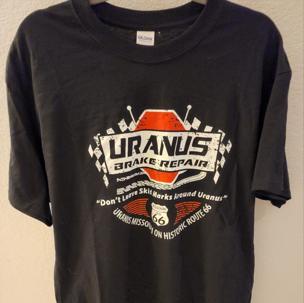 Uranus Brake Repair Mens T Shirt L